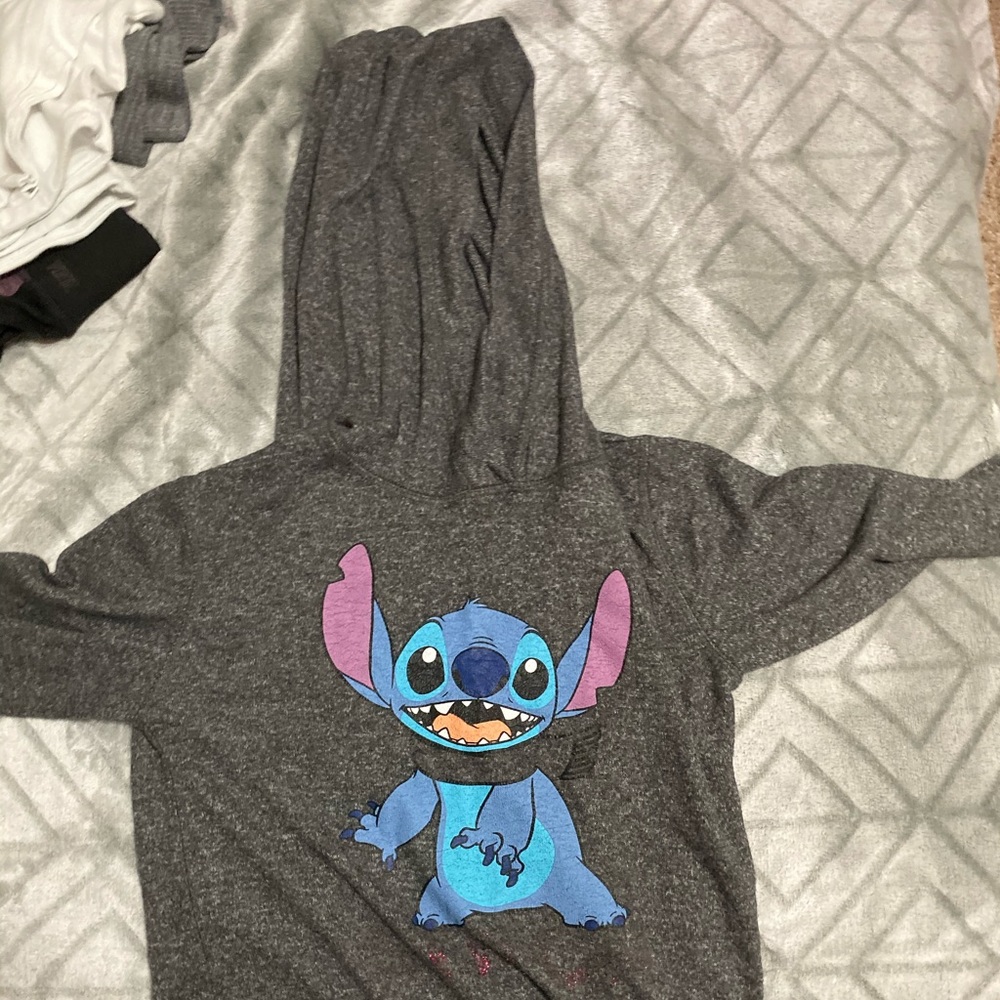 Grace stitch shirt original Disney with hoodie